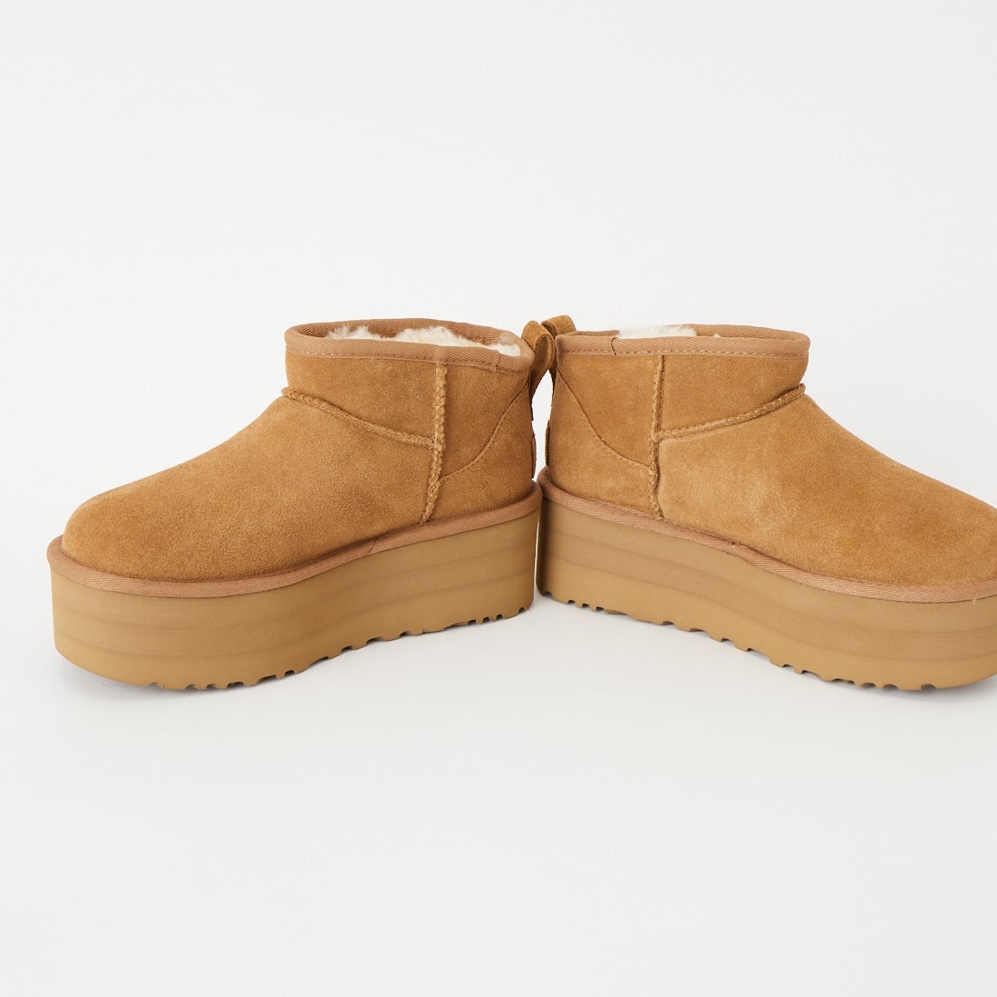 UGG [アグ] クラシック ウルトラ ミニプラットフォーム [1135092] CHESTNUT
