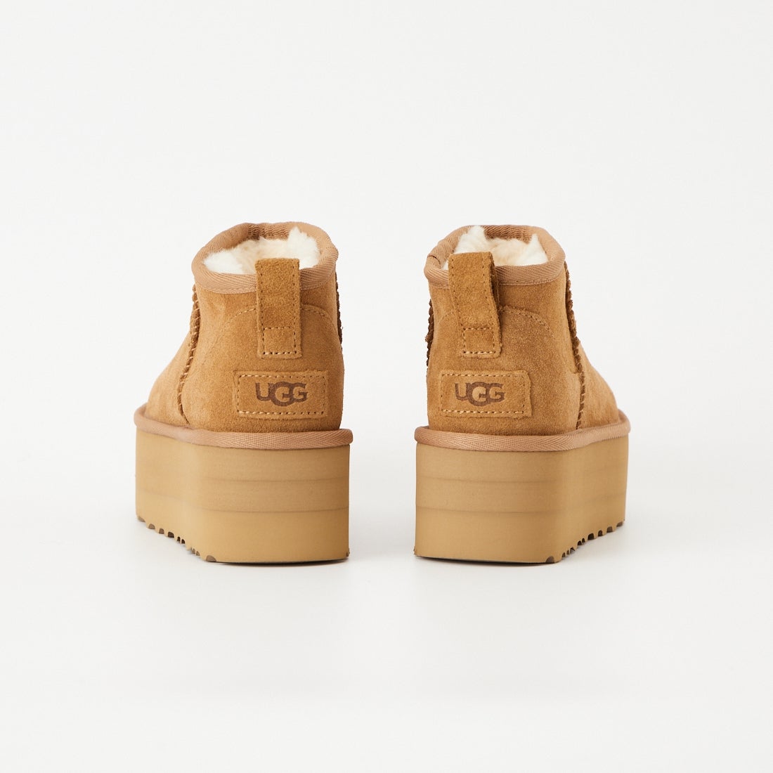 UGG [アグ] クラシック ウルトラ ミニプラットフォーム [1135092] CHESTNUT
