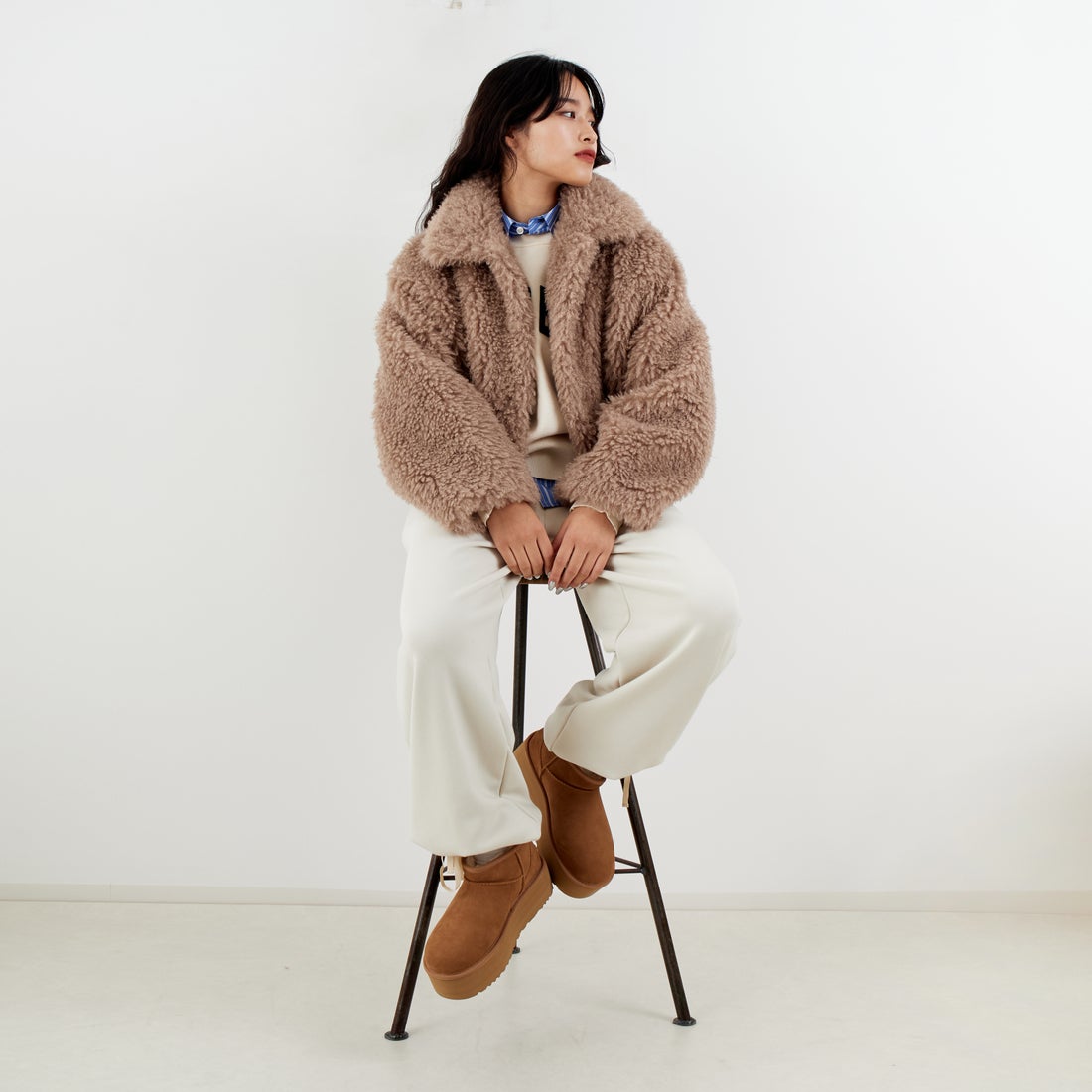 UGG [アグ] クラシック ウルトラ ミニプラットフォーム [1135092] CHESTNUT