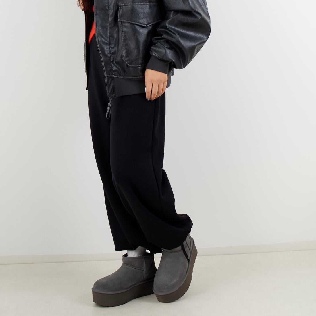 UGG [アグ] クラシック ウルトラ ミニプラットフォーム [1135092] CHARCOAL