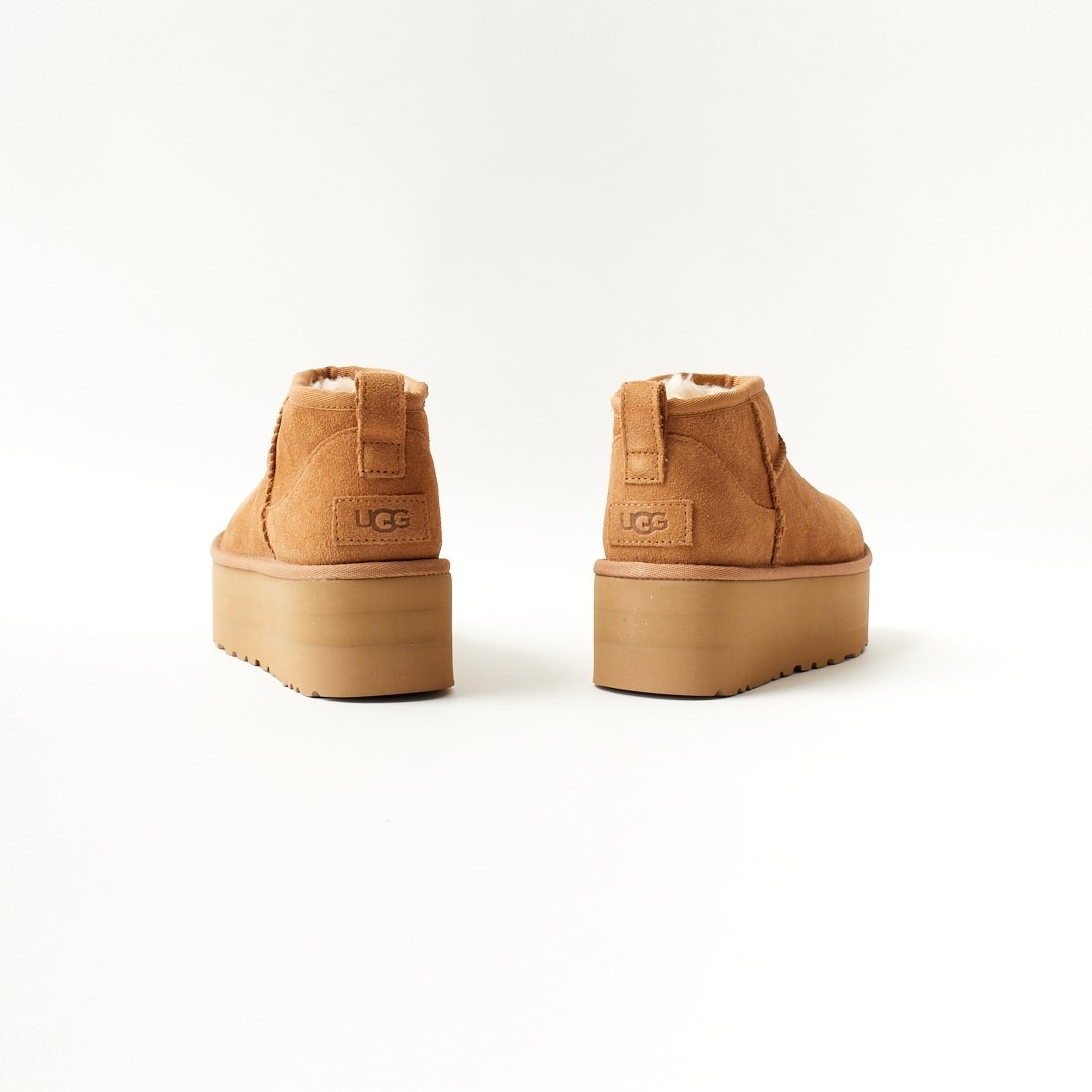 UGG [アグ] クラシック ウルトラ ミニプラットフォーム [1135092] CHESTNUT