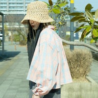 PINK CH&&モデル身長：150cm 着用サイズ：F&&