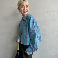 BLUE CH&&モデル身長：150cm 着用サイズ：F&&