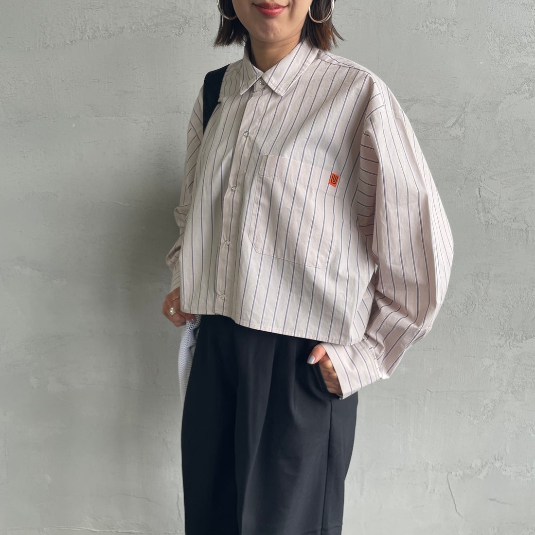 BEIGE ST&&モデル身長：159cm 着用サイズ：F&&