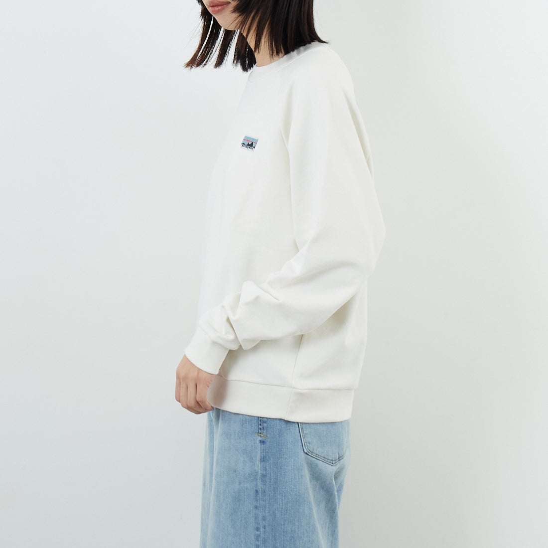 patagonia [パタゴニア] ウィメンズ エッセンシャルトップ [42171] WLWT &&モデル身長：162cm 着用サイズ：S&&