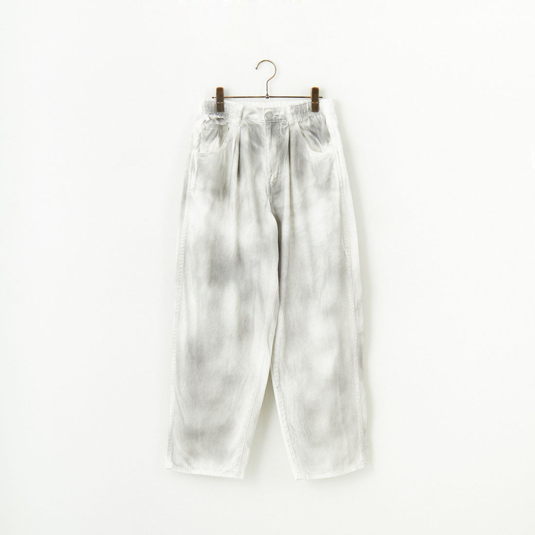 Noir Fabrik [ヌワールファブリック] バギーイージーデニムパンツ [NF-243-063] DIRTYWHITE