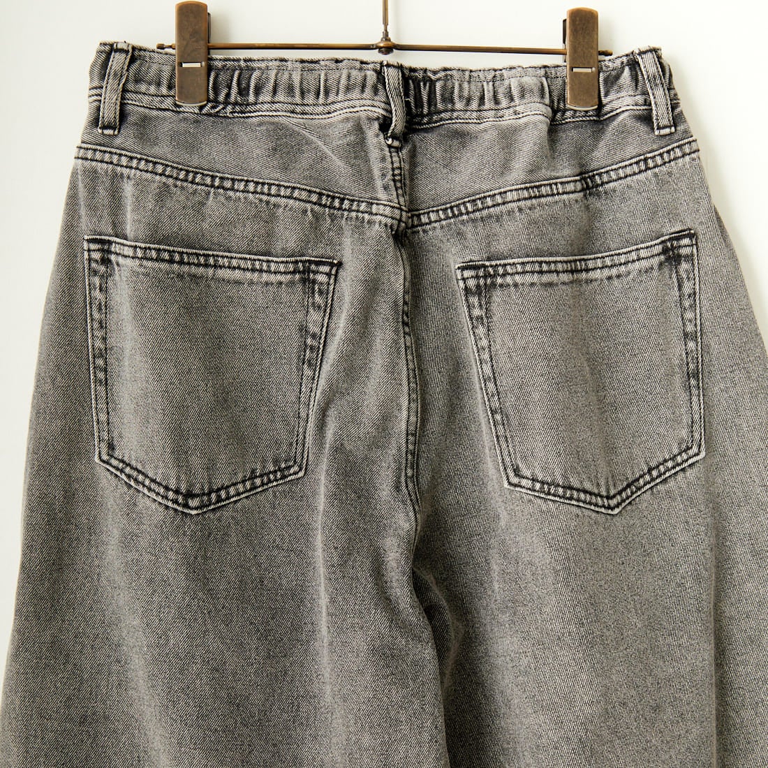 Noir Fabrik [ヌワールファブリック] バギーイージーデニムパンツ [NF-243-063] ACID BLK