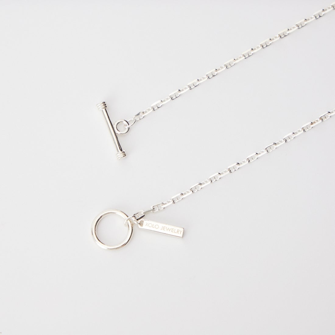 XOLO JEWELRY [ショロジュエリー] SOLID ANCHOR LINKネックレス [XON047-60] SILVER
