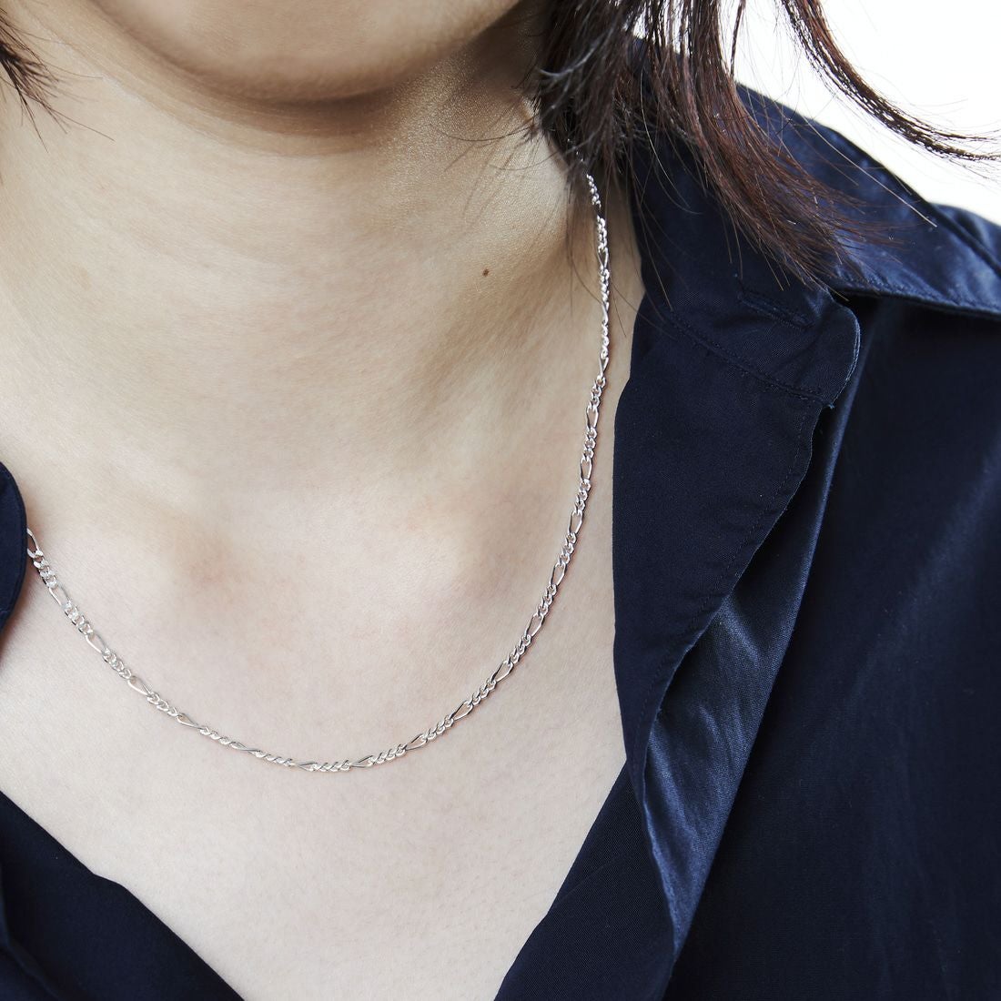 XOLO JEWELRY [ショロジュエリー] フィガロリンクネックレス 2mm