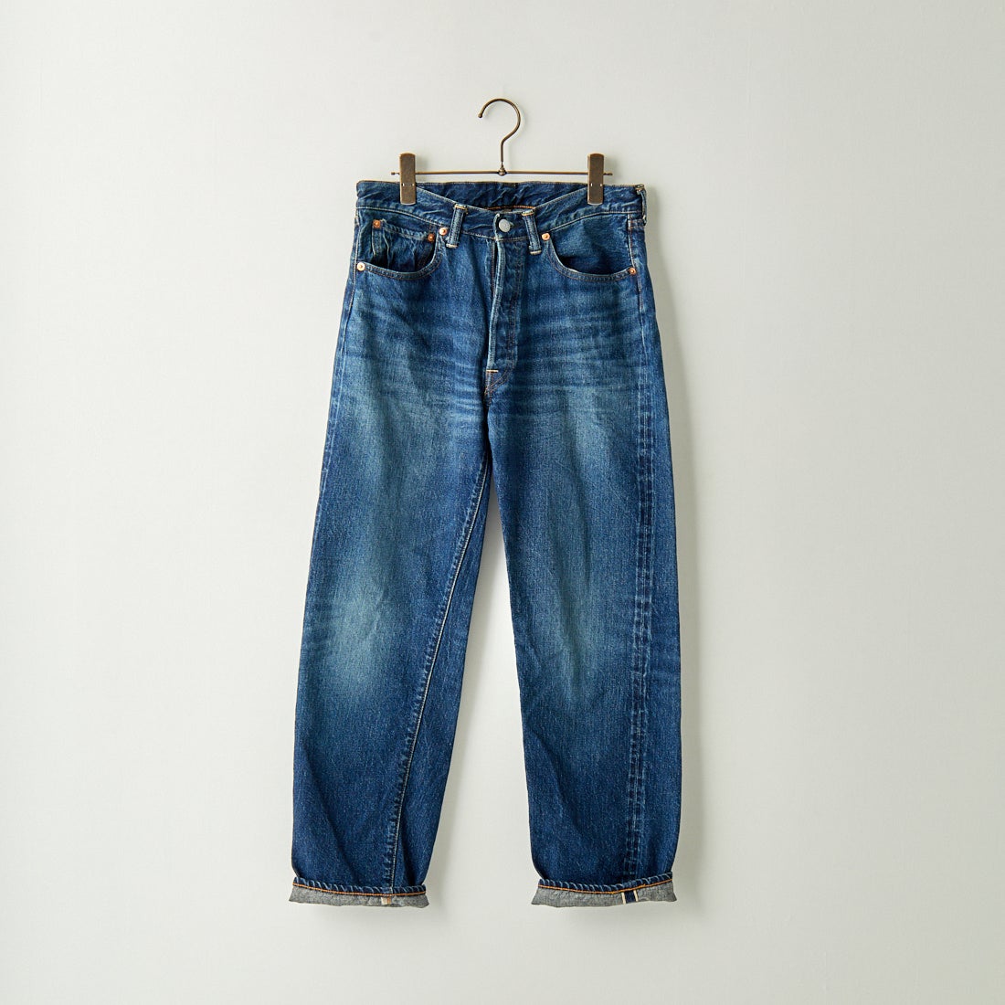 WAREHOUSE [ウエアハウス] 2ND-HAND 1101 [1101] D U/W (USED WASH 濃)