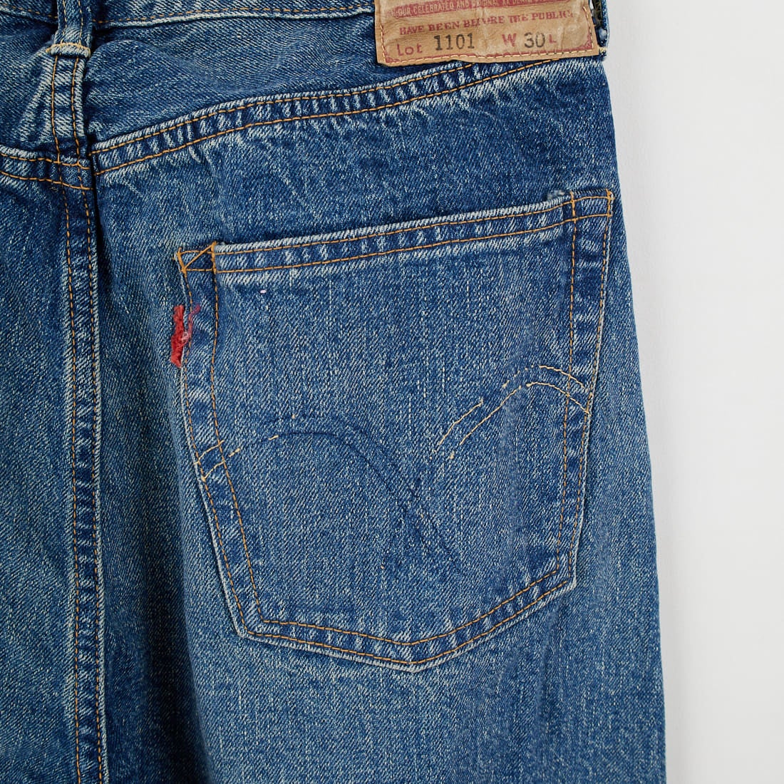 WAREHOUSE [ウエアハウス] 2ND-HAND 1101 [1101] UW (USED WASH 中)