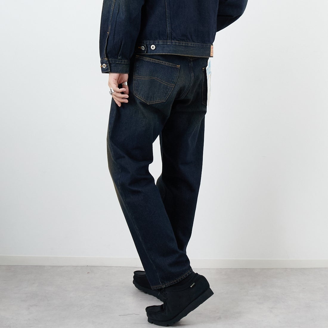 LIBERTO [リベルト] FIFTIES テーパードデニム [FL2505] 05 M.USED &&モデル身長：179cm 着用サイズ：30&&