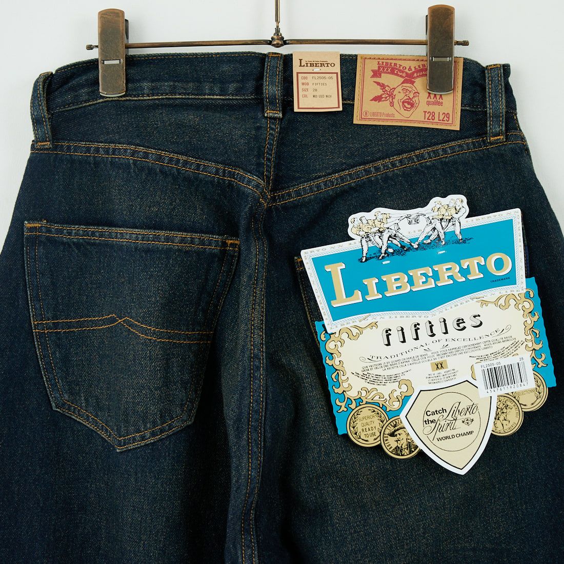 LIBERTO [リベルト] FIFTIES テーパードデニム [FL2505] 05 M.USED