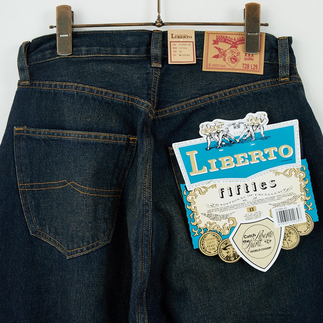 LIBERTO [リベルト] FIFTIES テーパードデニム [FL2505]｜ジーンズ