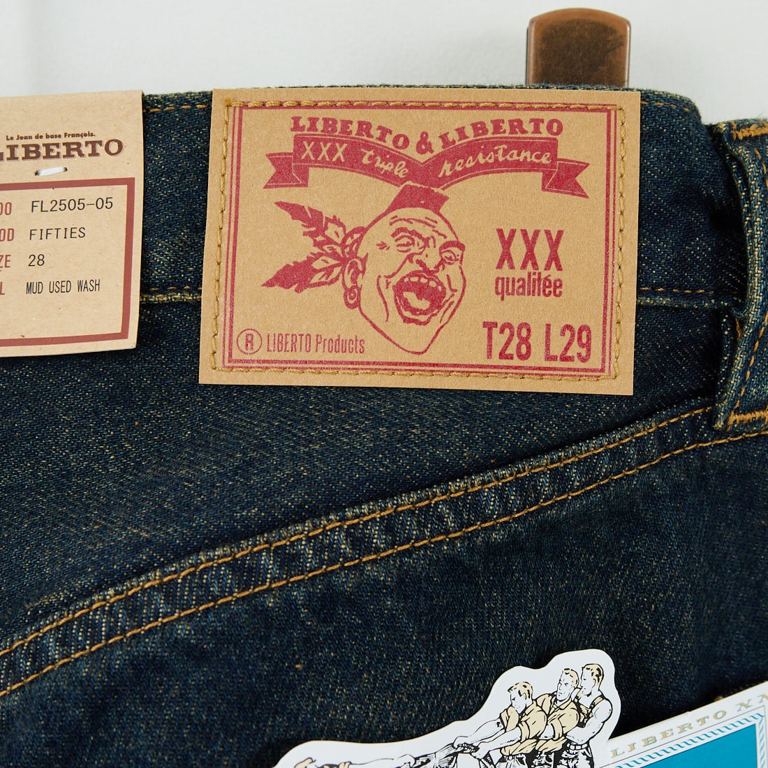 LIBERTO [リベルト] FIFTIES テーパードデニム [FL2505] 05 M.USED