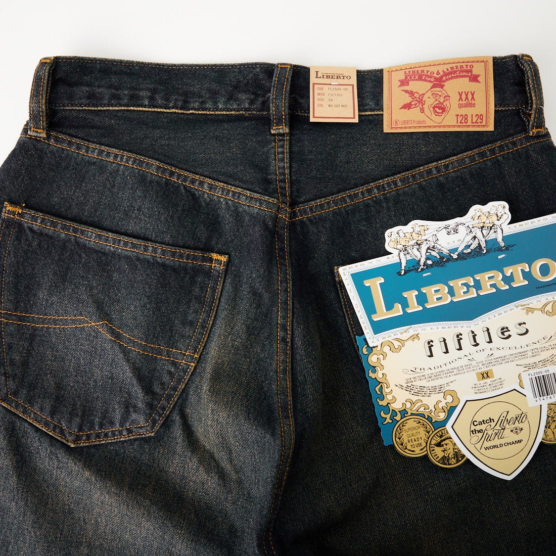 LIBERTO [リベルト] FIFTIES テーパードデニム [FL2505] 05 M.USED