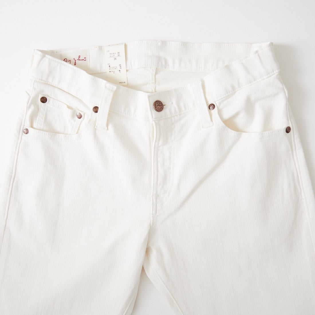 BIG JOHN [ビッグジョン] キャロットレッグ [MMM134J] WH03