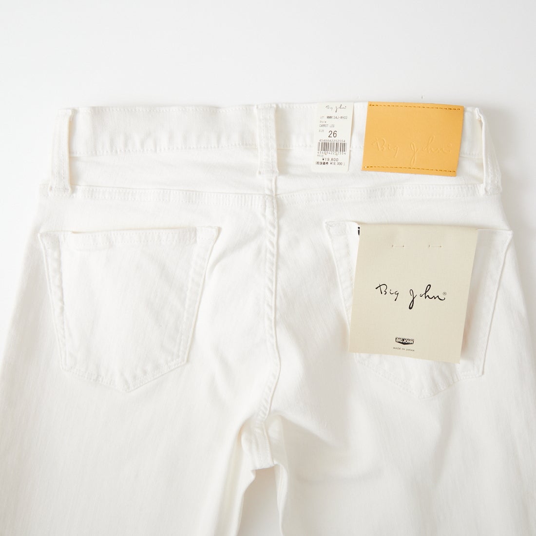 BIG JOHN [ビッグジョン] キャロットレッグ [MMM134J] WH03