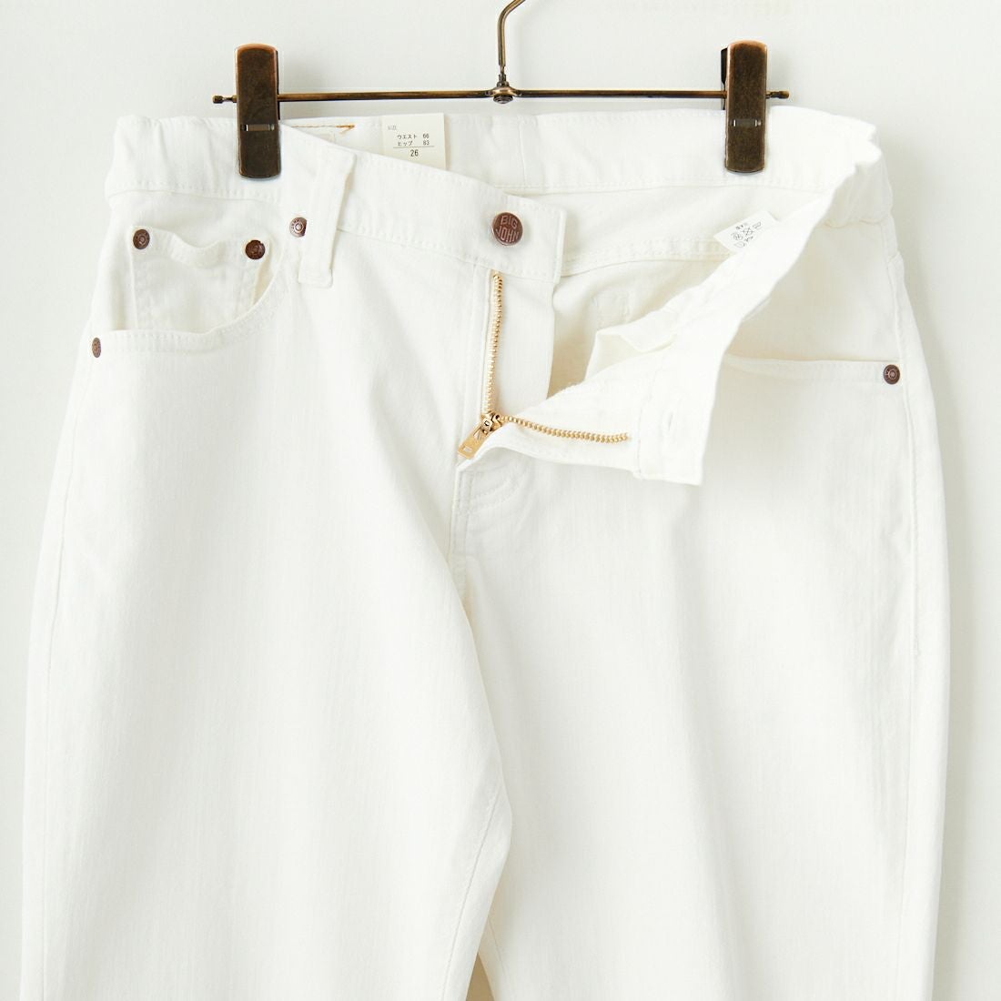 BIG JOHN [ビッグジョン] キャロットレッグ [MMM134J] WH03