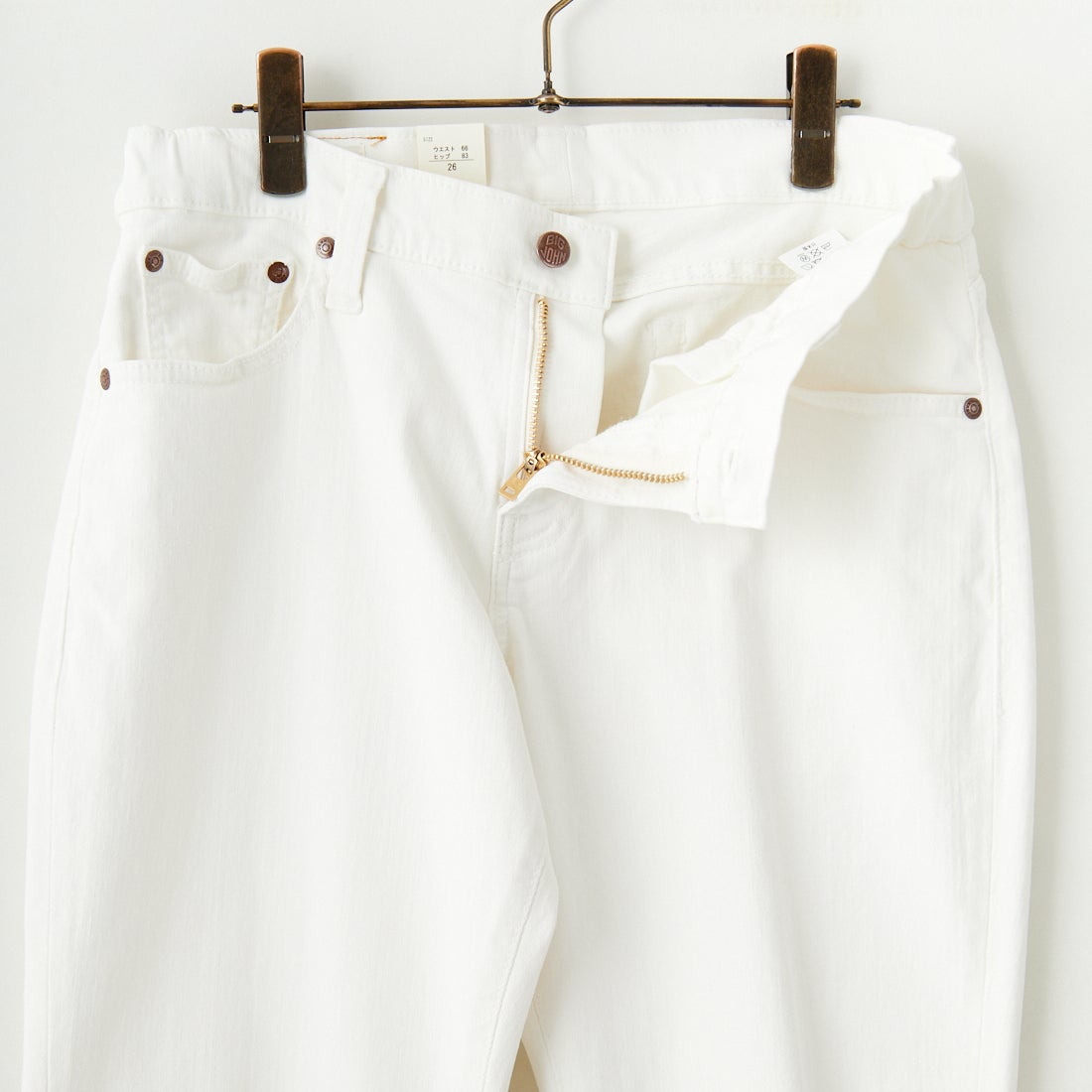 BIG JOHN [ビッグジョン] キャロットレッグ [MMM134J] WH03