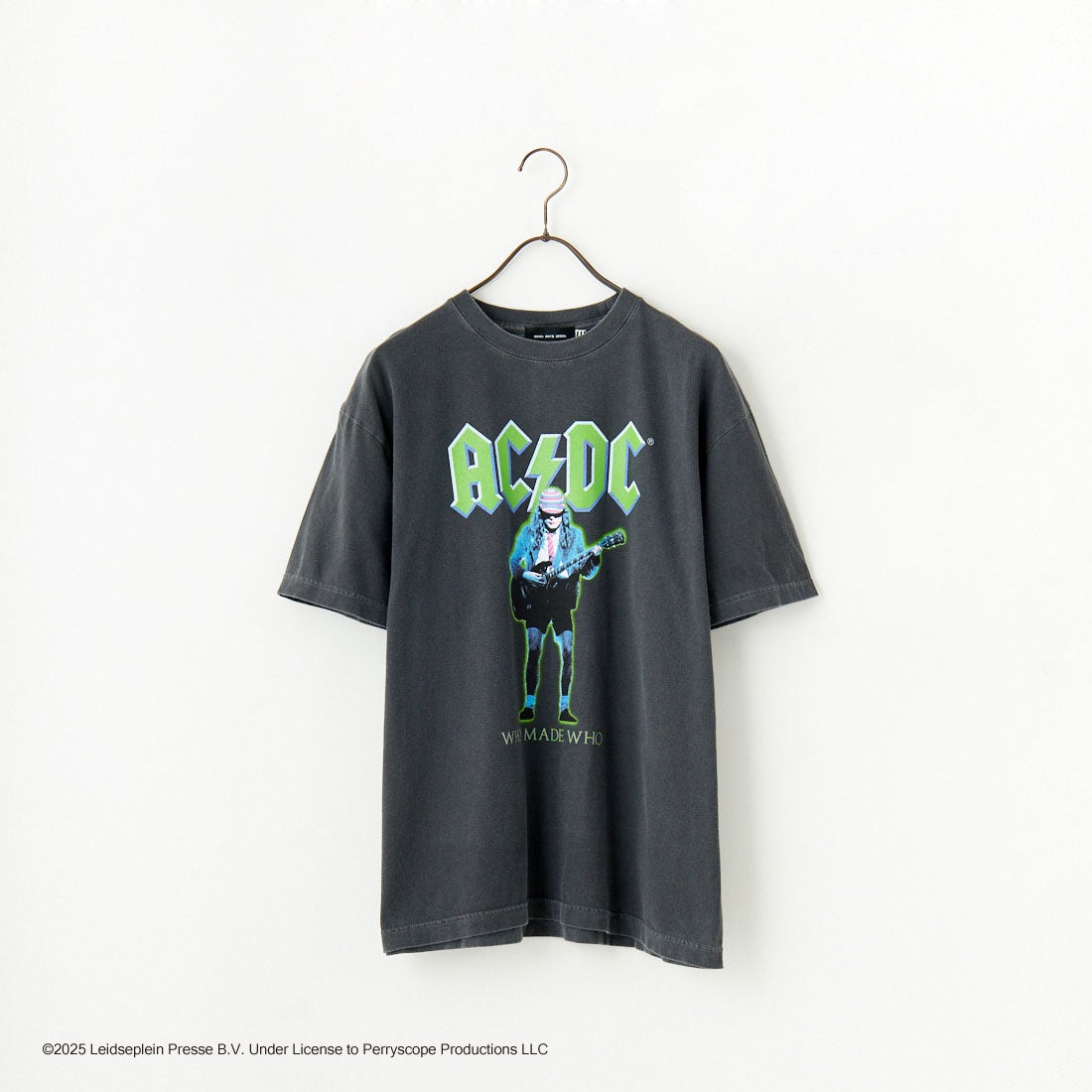 GOOD ROCK SPEED [グッドロックスピード] 別注 AC/DC ロックプリントTシャツ [INTN-024-JF] CHARCOAL