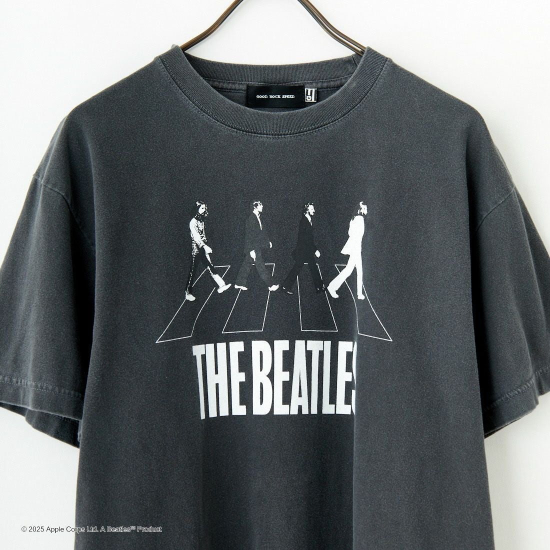 GOOD ROCK SPEED [グッドロックスピード] 別注 THE BEATLES ロックプリントTシャツ [INTN-025-JF] CHARCOAL