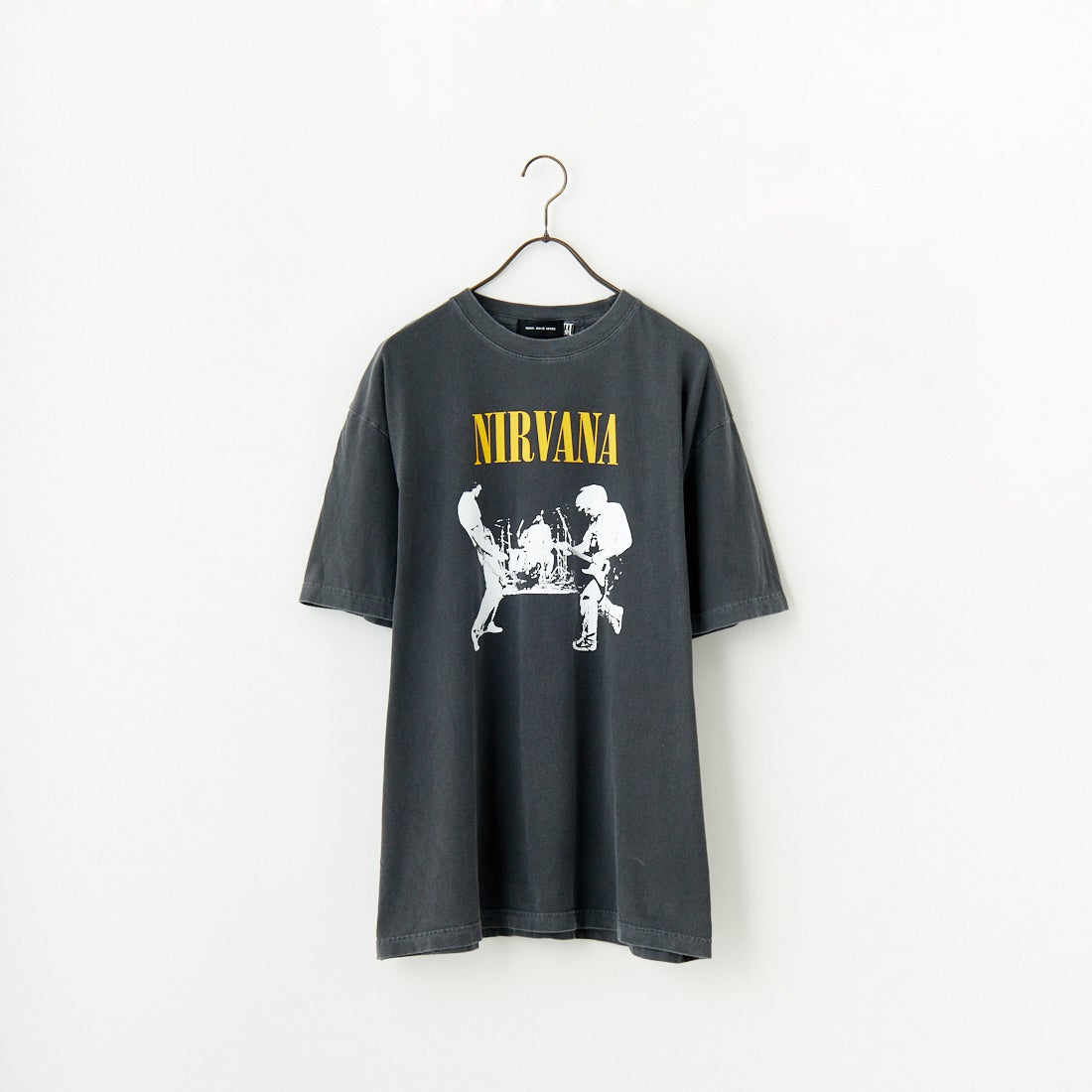 GOOD ROCK SPEED [グッドロックスピード] 別注 NIRVANA ロックプリントTシャツ [INTN-032-JF] CHARCOAL