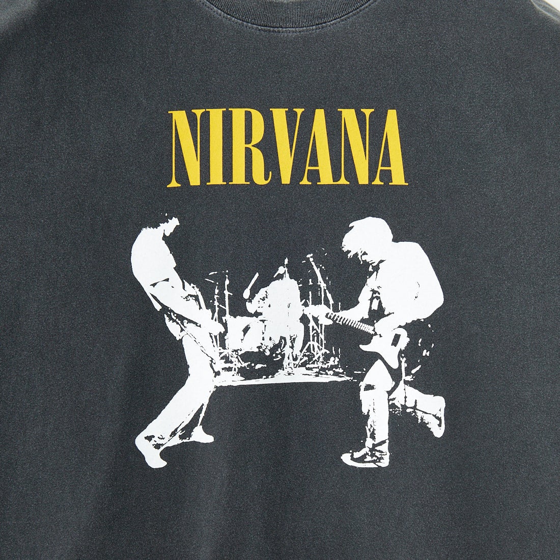 GOOD ROCK SPEED [グッドロックスピード] 別注 NIRVANA ロックプリントTシャツ [INTN-032-JF] CHARCOAL