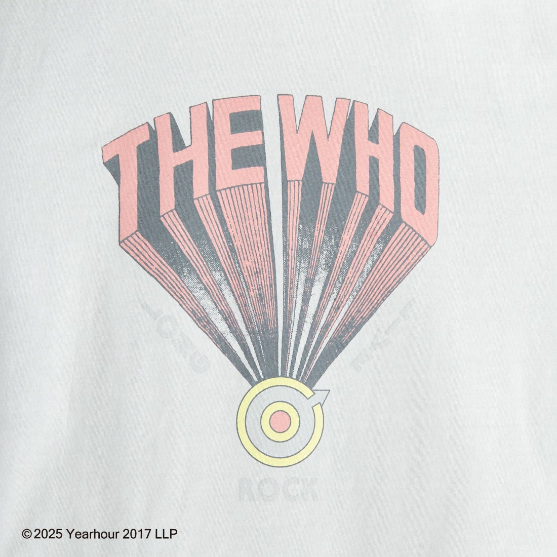 GOOD ROCK SPEED [グッドロックスピード] 別注 THE WHO ロックプリントTシャツ [INTN-033-JF] LT.GRAY