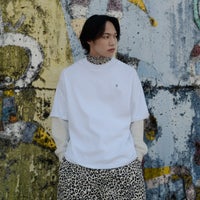 WHITE/OAT&&モデル身長：179cm 着用サイズ：L&&