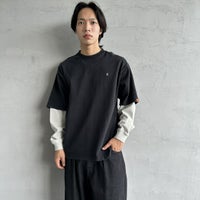 BLACK/OAT&&モデル身長：179cm 着用サイズ：L&&