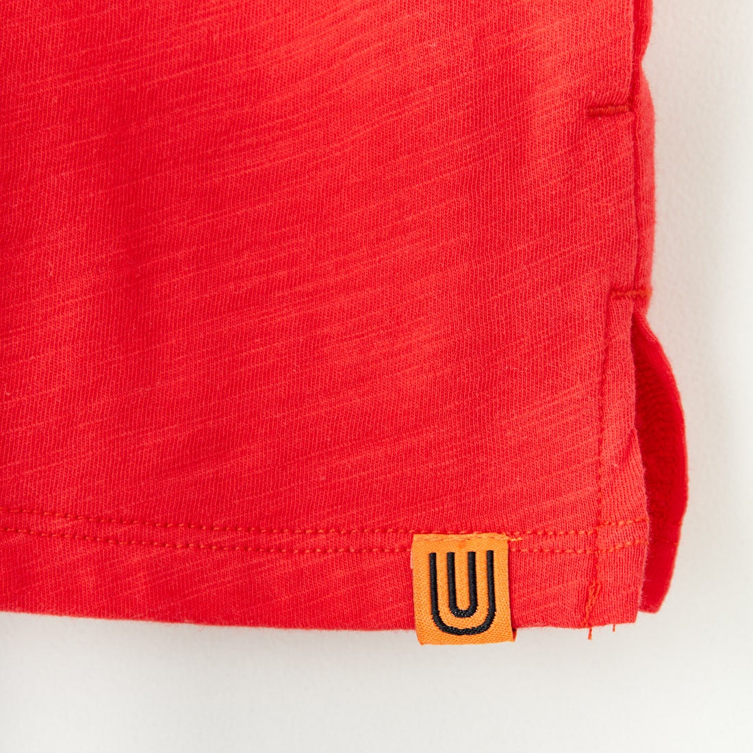 UNIVERSAL OVERALL [ユニバーサルオーバーオール] 別注 スラブカットカーディガン [U2512251IN-JF] RED