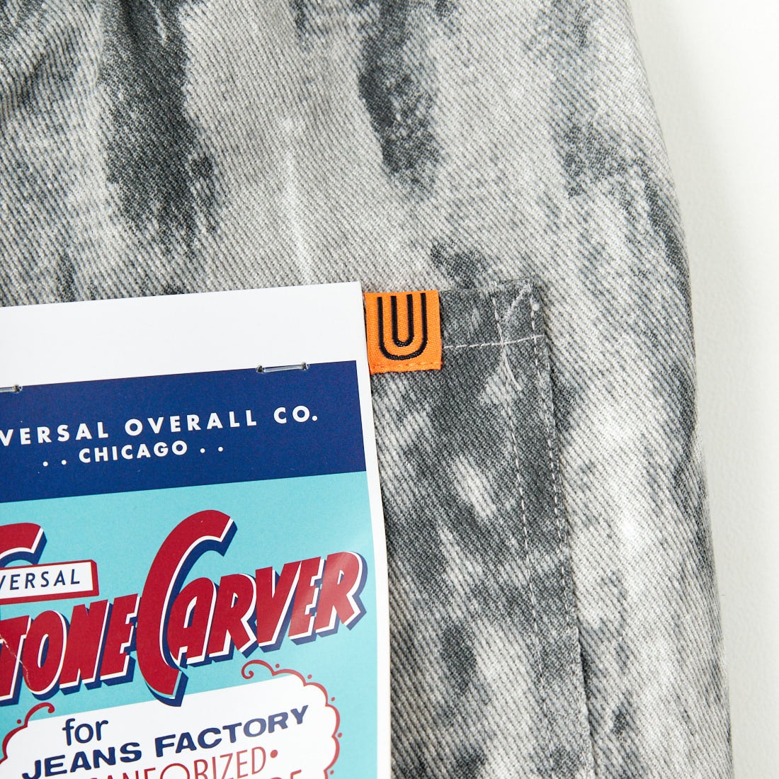 UNIVERSAL OVERALL [ユニバーサルオーバーオール] 別注 シェフパンツ [U2513601IN-JF] TYE DYE CA