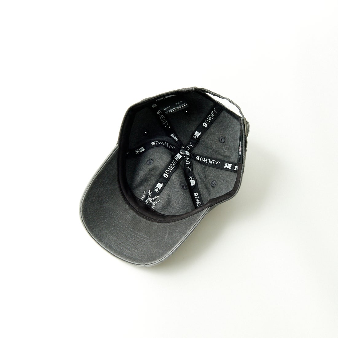 NEW ERA [ニューエラ] 別注 9TWENTY アシッドウォッシュ加工キャップ [14667308-JF] BLACK