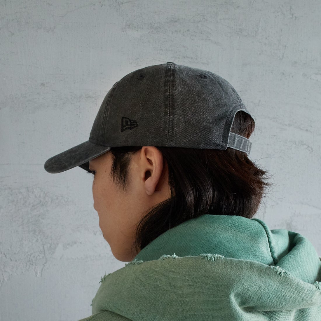 NEW ERA [ニューエラ] 別注 9TWENTY アシッドウォッシュ加工キャップ [14667308-JF] BLACK