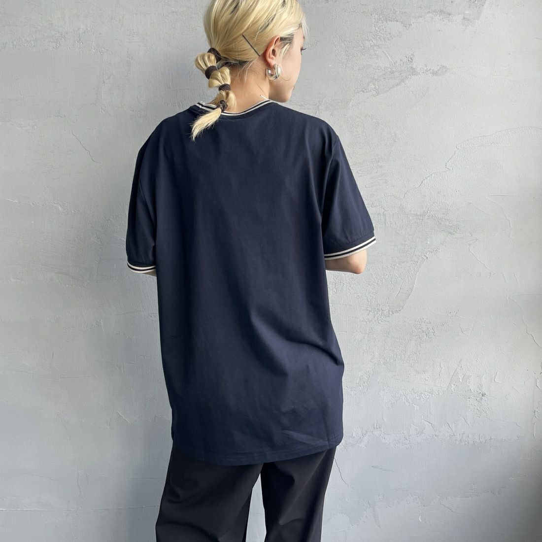 FRED PERRY [フレッドペリー] 別注 ツインティップライン ワンポイント