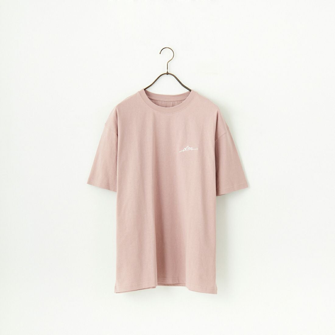 MANHATTAN PORTAGE [マンハッタンポーテージ] 別注 手描き風ロゴ バックプリントTシャツ [25SSMP-IN63-JF] PINK