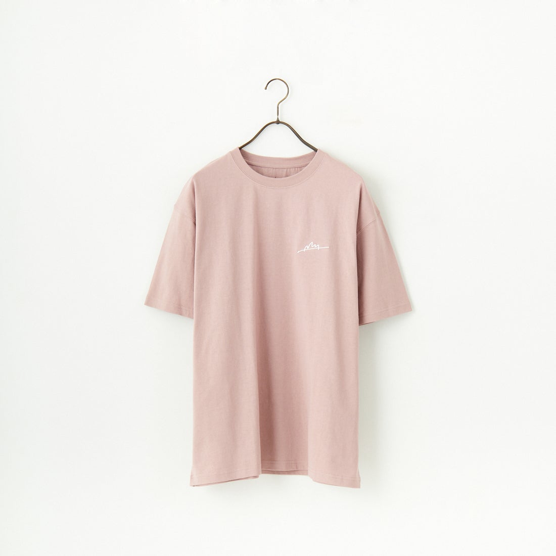 MANHATTAN PORTAGE [マンハッタンポーテージ] 別注 手描き風ロゴ バックプリントTシャツ [25SSMP-IN63-JF] PINK