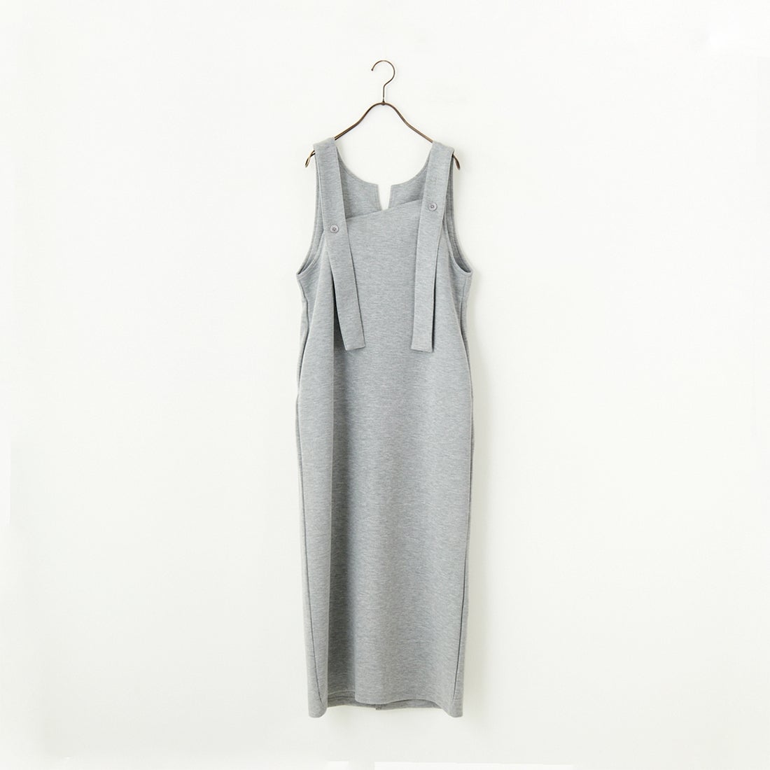 Maison de L'allure [メゾン ドゥ ラリュール] 2WAYダンボールニットジャンスカ [M24142019] 07 GRAY