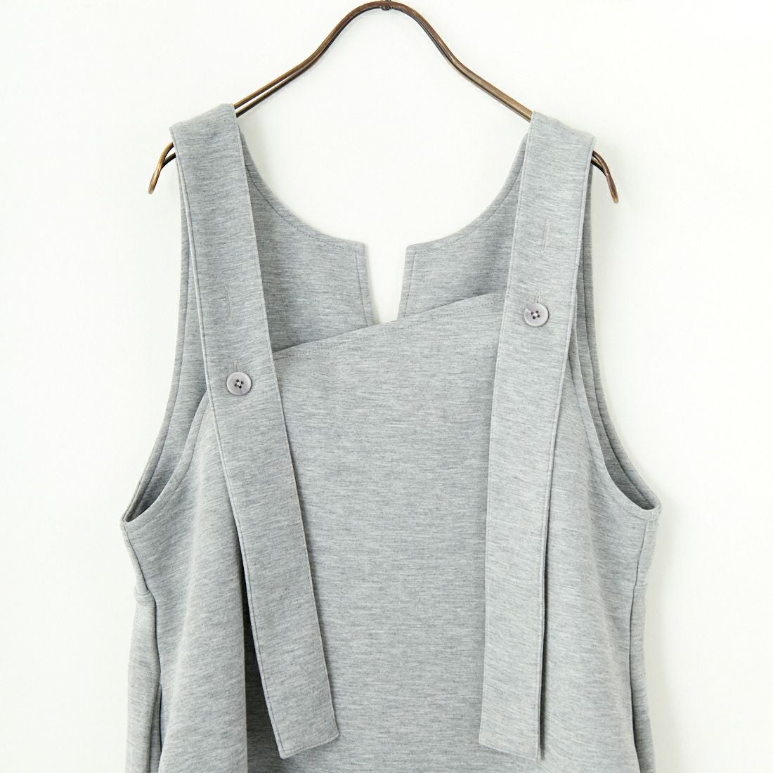 Maison de L'allure [メゾン ドゥ ラリュール] 2WAYダンボールニットジャンスカ [M24142019] 07 GRAY