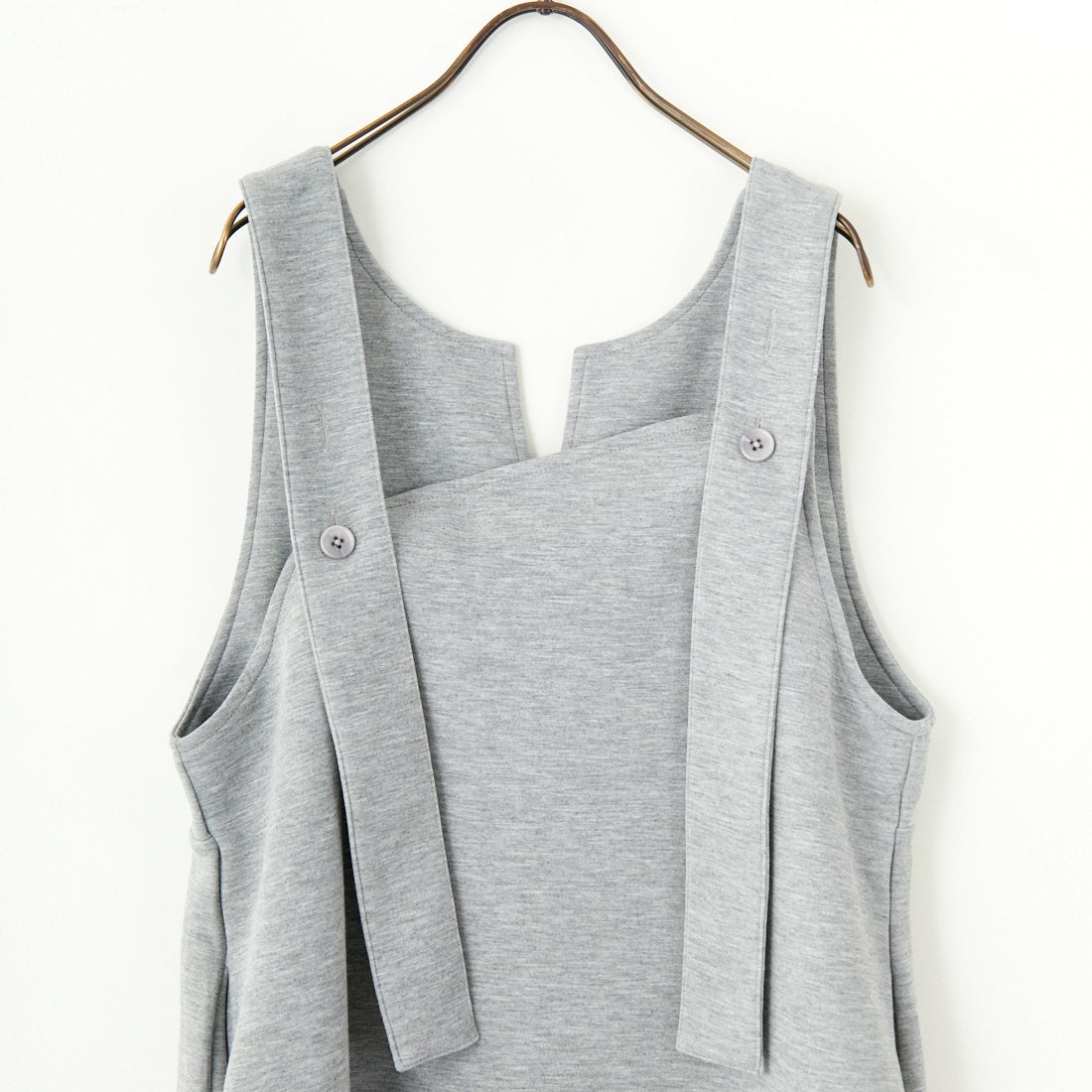 Maison de L'allure [メゾン ドゥ ラリュール] 2WAYダンボールニットジャンスカ [M24142019] 07 GRAY