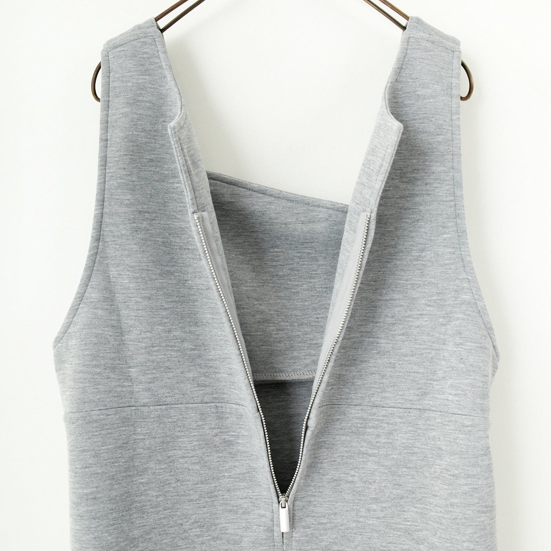 Maison de L'allure [メゾン ドゥ ラリュール] 2WAYダンボールニットジャンスカ [M24142019] 07 GRAY