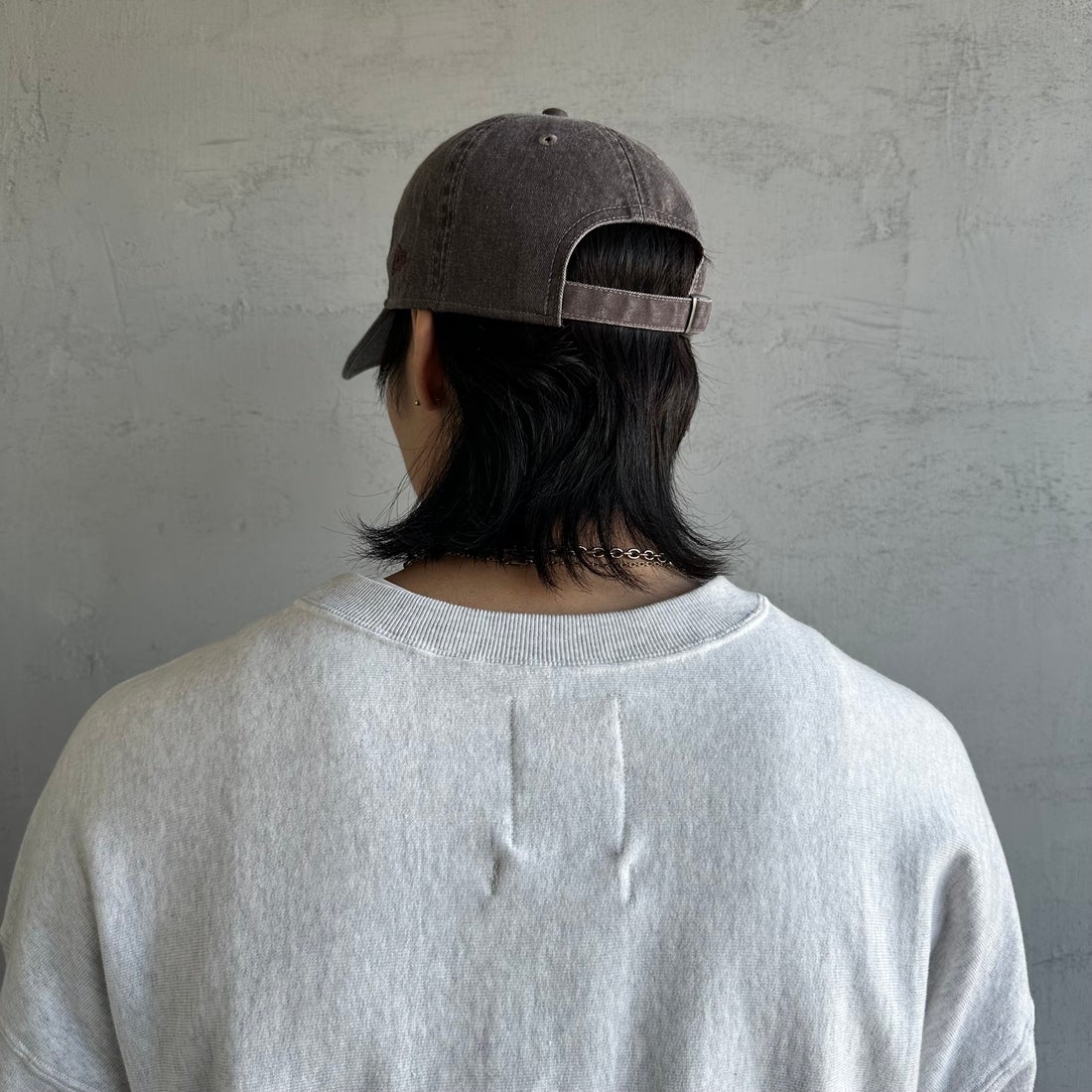 NEW ERA [ニューエラ] 別注 9TWENTY アシッドウォッシュ加工キャップ [14682598-JF] BROWN