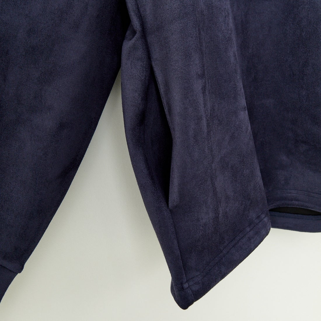 SLICK [スリック] ストレッチフェイクスエードプルパーカー [5155921] 210 NAVY