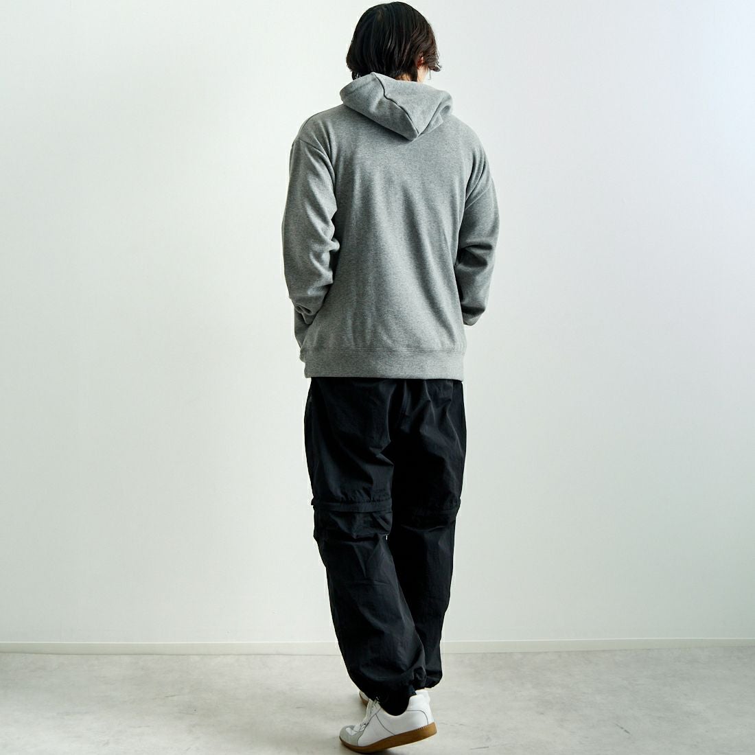 SLICK [スリック] ムートンジャージハイネックパーカー [5155930