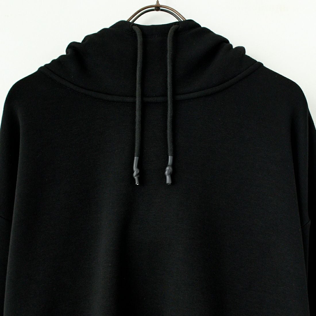 SLICK [スリック] ムートンジャージハイネックパーカー [5155930] 700 BLACK