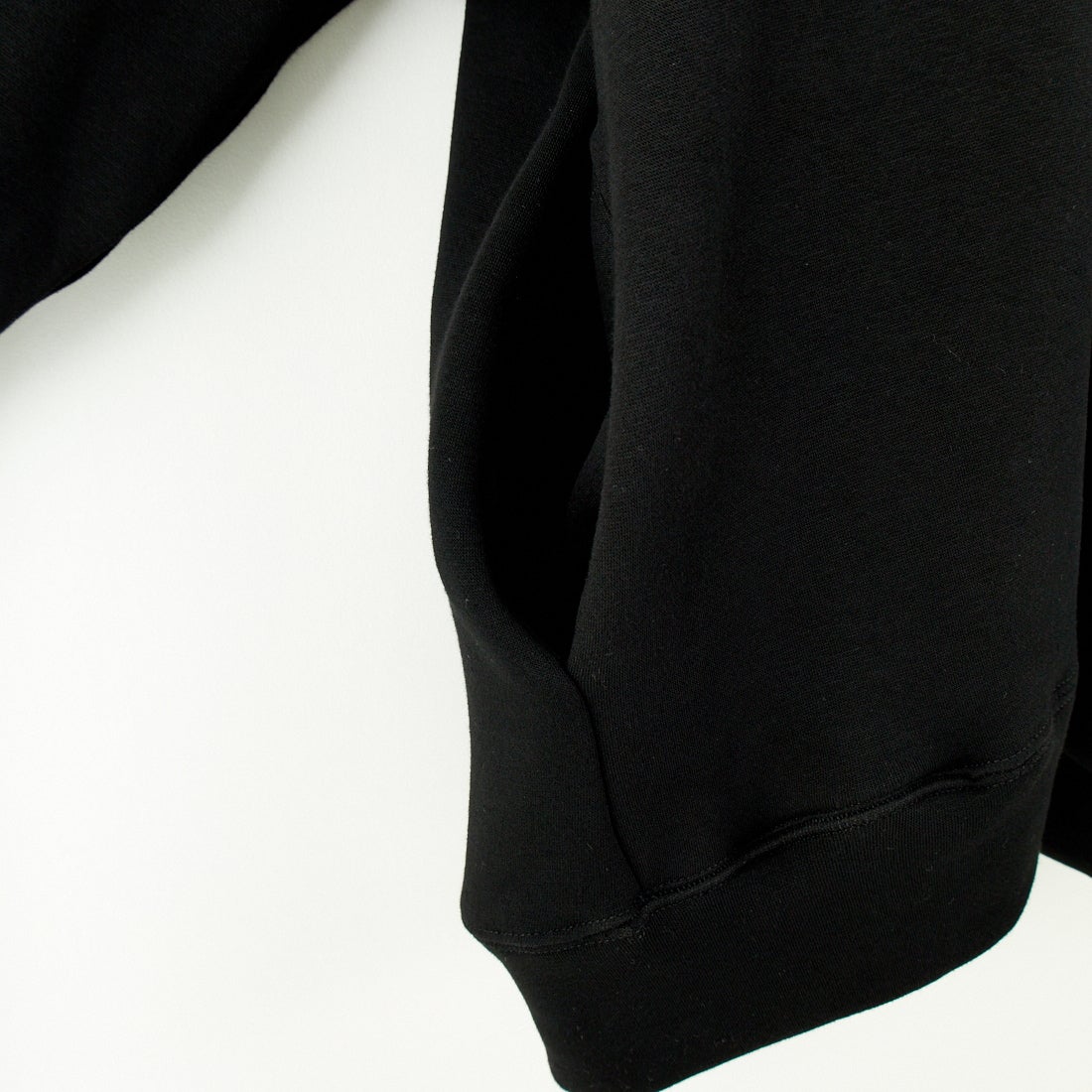 SLICK [スリック] ムートンジャージハイネックパーカー [5155930] 700 BLACK