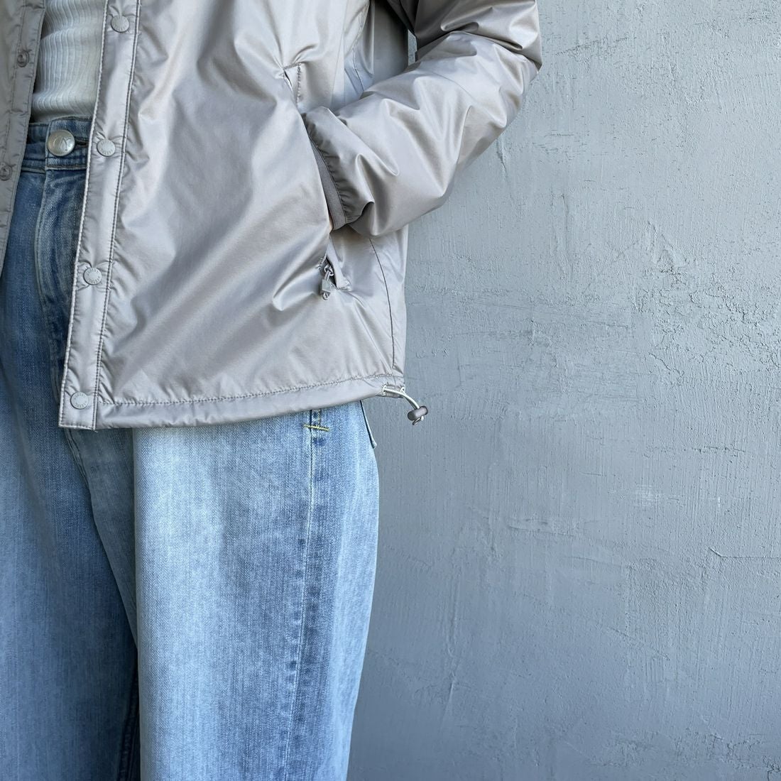 DANTON [ダントン] インサレーションノーカラージャケット [DT