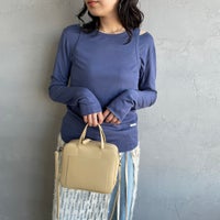 12 BLUE&&モデル身長：160cm 着用サイズ：F&&