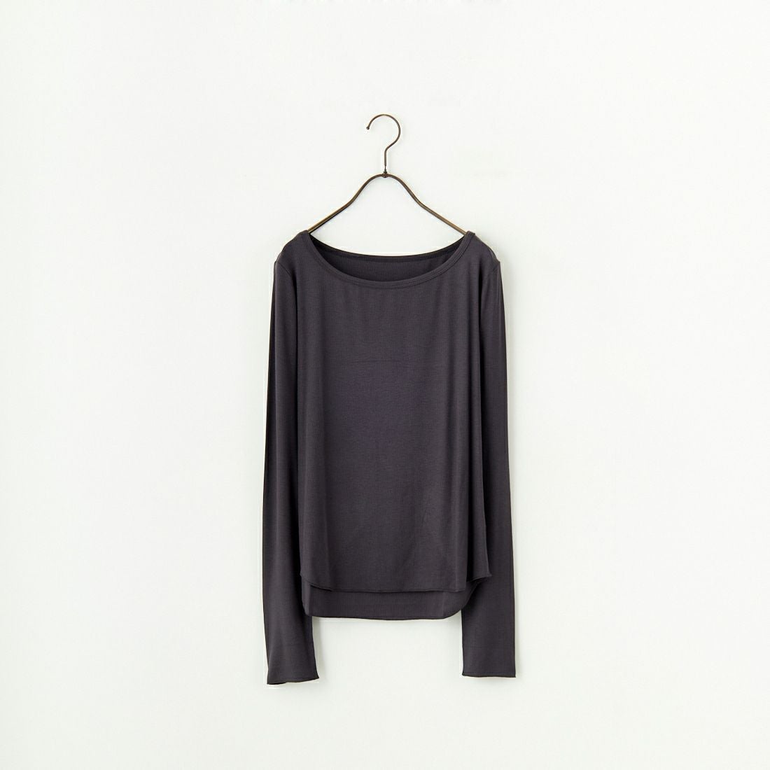 nenom [ネノム] 2ピース アメスリレイヤードシアーカットソー [NE25112004] 08 CHARCOA